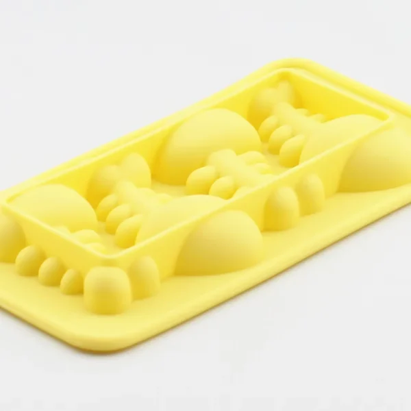 Custom Silicone Fish Bone Shaped Ice Cube Tray | BPA-Free Creative Ice Mold for Parties and Bars