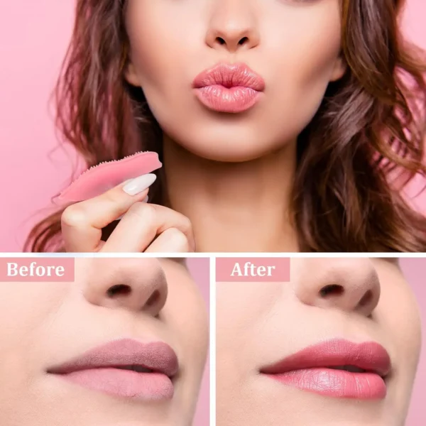 Silicone Lip Brush Soft, Precise Lip Applicator for Smooth Lipstick and Lip Gloss Application - 图片 6