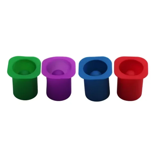 Eco-Friendly Silicone Ice Cube Tray, Non-Stick Ice Mold for Beverages - Image 2