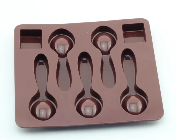 Silicone Chocolate Mold, Non-Stick Candy Mold for Baking, Cake Decorating and Dessert Making - Image 2