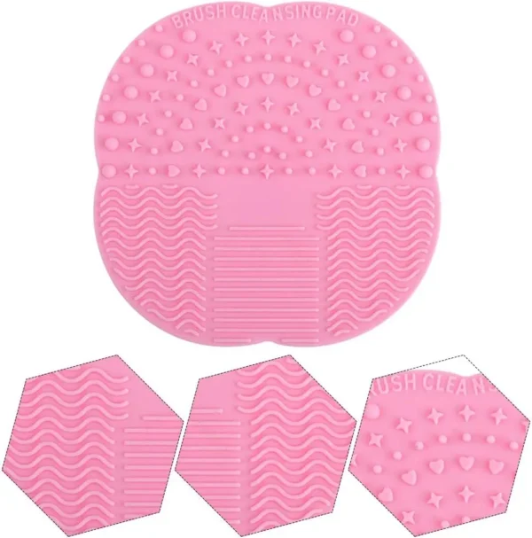 Silicone Cleaning Mat for Makeup Brushes Effective Deep Cleaning Tool for Cosmetic Brushes