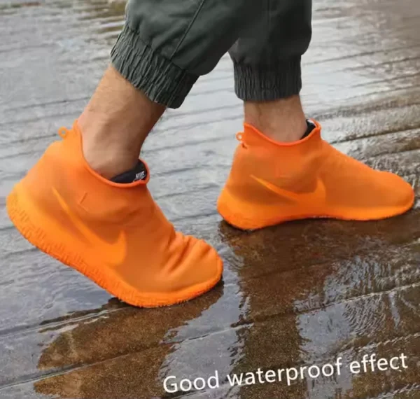 Silicone Waterproof Shoe Covers Reusable, Non-Slip Rain Protection for Shoes - Image 5