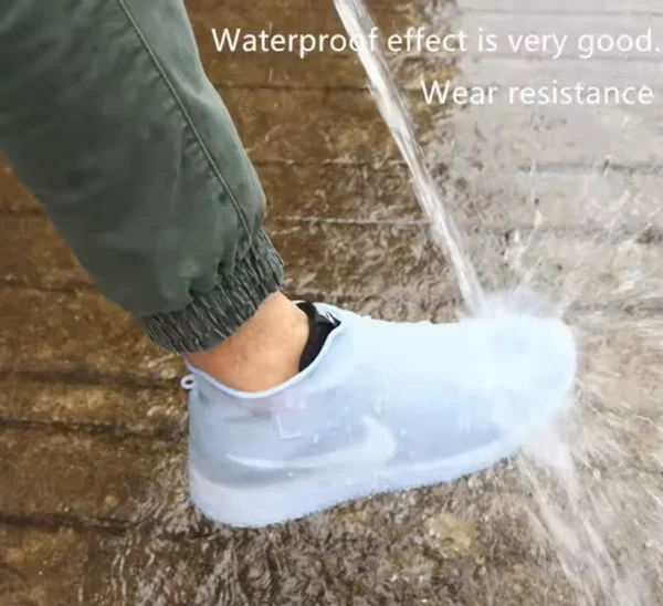 Silicone Waterproof Shoe Covers Reusable, Non-Slip Rain Protection for Shoes - Image 6