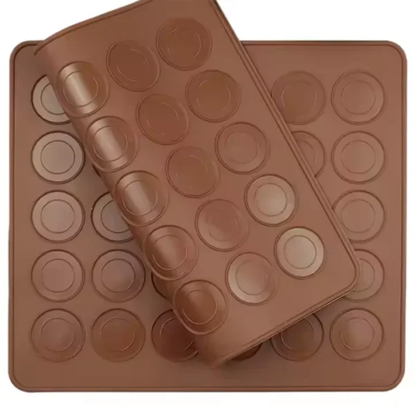 Silicone Cookie Baking Molds Non-Stick, Reusable Pastry Molds for Creative Cookie Shapes - Image 4