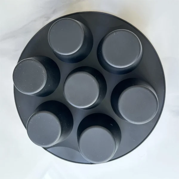 Air Fryer Accessories 7 Cups 4.5/5 cm  Silicone Muffin Cake Cups Mold for 6/7/8/9 Inches L Air Fryer - 图片 3