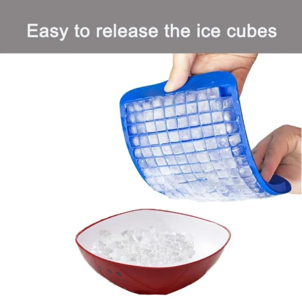 Honeycomb Silicone Ice Cube Tray Flexible, Easy-Release, BPA-Free Ice Mold for Drinks and Cocktails** - 图片 6