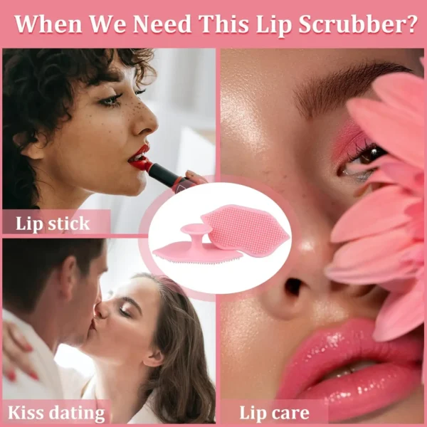 Silicone Lip Brush Soft, Precise Lip Applicator for Smooth Lipstick and Lip Gloss Application - 图片 5