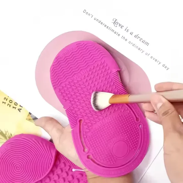 Wholesale Silicone Makeup Brush Cleaning Glove - Durable, Eco-Friendly, Multi-Function Beauty Tool - 图片 6